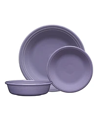 Fiesta Lavender Classic Rim 3-Piece Place Setting