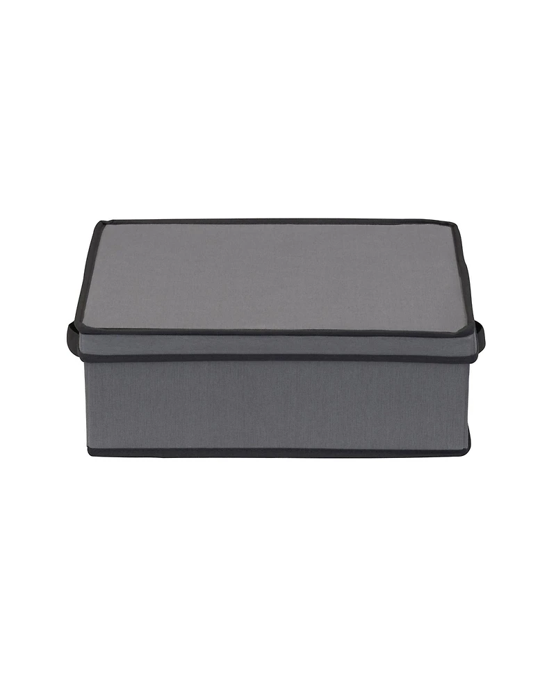 Household Essentials China Cup Chest with 12 Storage Compartments