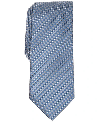 Alfani Men's Renato Geometric Pattern Slim Tie, Macy's Exclusive