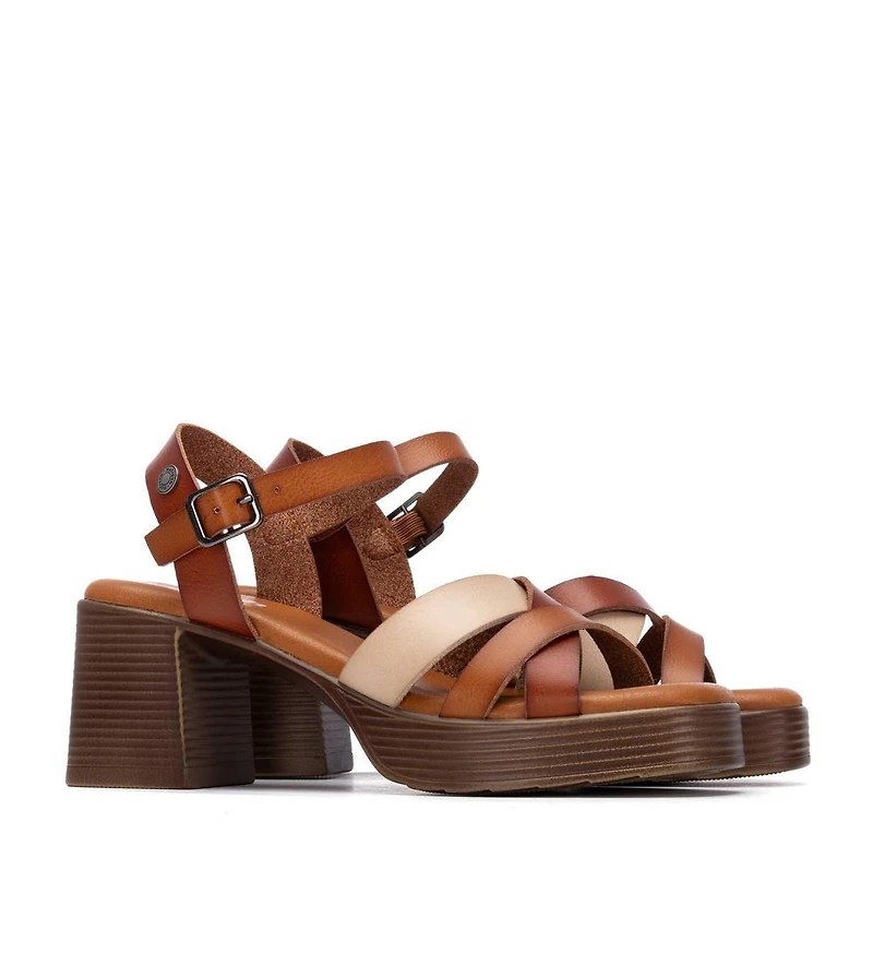 Xti Women's Refresh Collection Block Heel Strappy Sandals