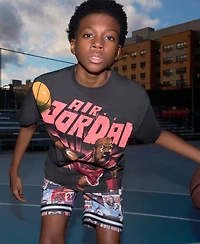 Jordan Boys' 8-20 Slam Dunk Crewneck T-Shirt