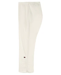 Tommy Hilfiger Baby Girls' Round Neck Top & Cropped Length Pants, 2-Piece Set