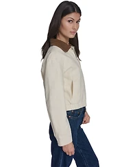 Levi's Women's Zip-Front Laydown Collar Coat