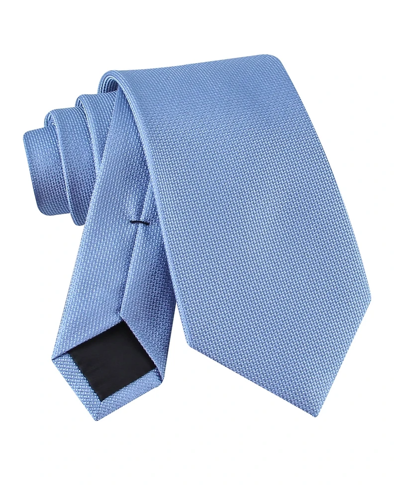 Calvin Klein Men's Solid Silk Classic Tie