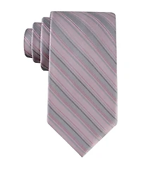 Calvin Klein Men's Silk Classic Striped Tie