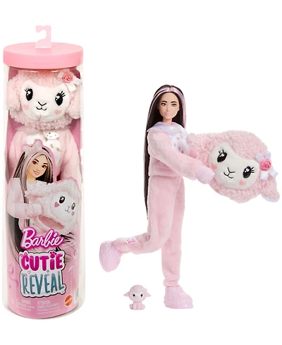 Barbie Cutie Reveal Cuddly Series Doll and Accessories