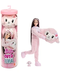 Barbie Cutie Reveal Cuddly Series Doll and Accessories