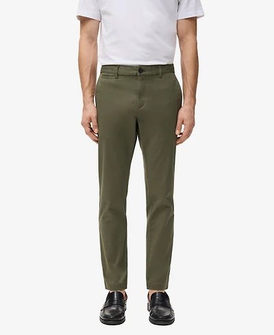 Mango Men's Prato Cropped Tapered Chino Pants