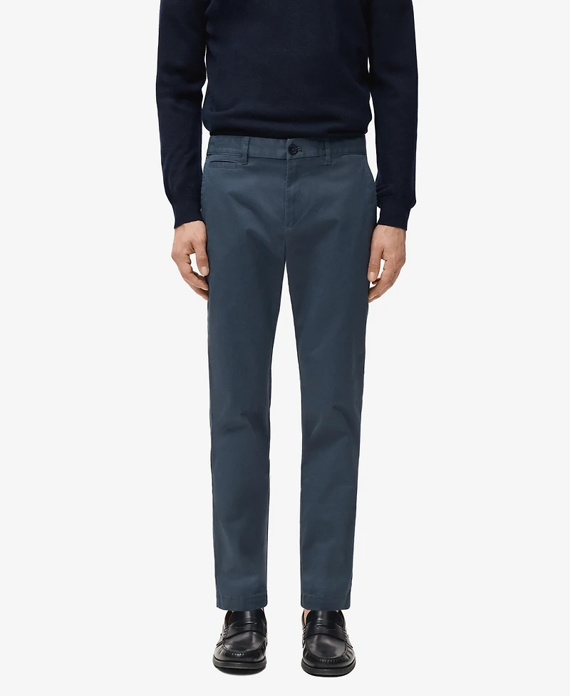 Mango Men's Prato Cropped Tapered Chino Pants