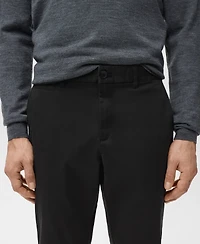 Mango Men's Prato Cropped Tapered Chino Pants