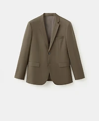 Mango Men's Stretch Fabric Super Slim-Fit Suit Jacket