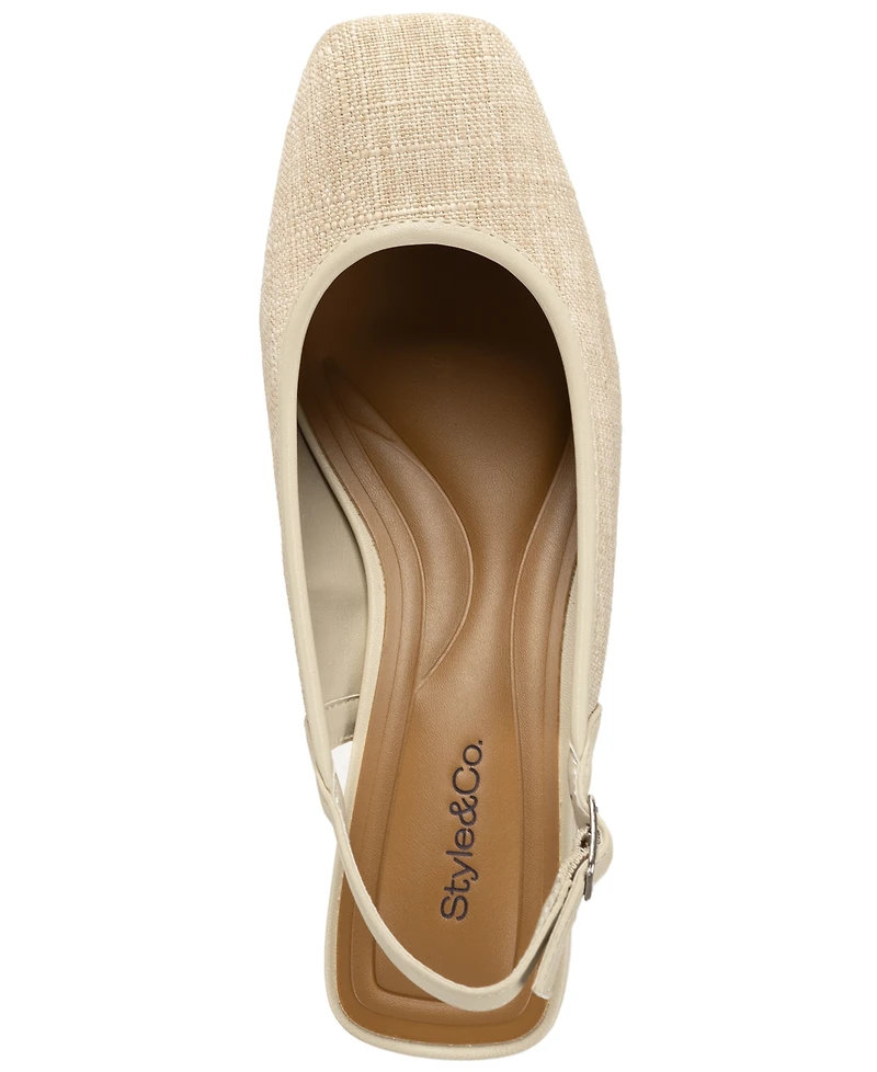 Style & Co. Women's Pippaa Slingback Pumps, Macy's Exclusive