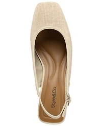 Style & Co. Women's Pippaa Slingback Pumps, Macy's Exclusive
