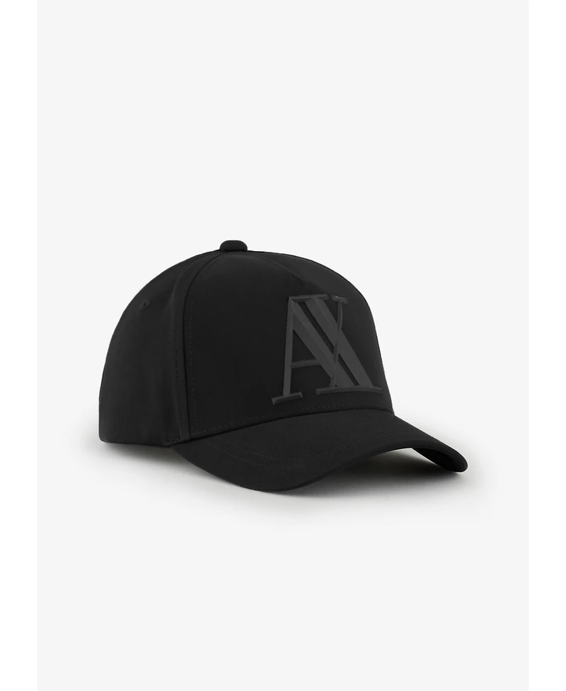 A|X Armani Exchange Men's Rubber Logo Hat