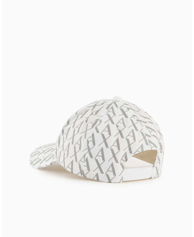 A X Armani Exchange Men's Allover Logo Hat