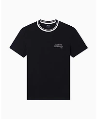 A|X Armani Exchange Men's Short Sleeve Tipping Logo T-Shirt