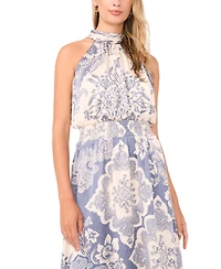 Vince Camuto Women's Halter Neck Sleeveless Dress