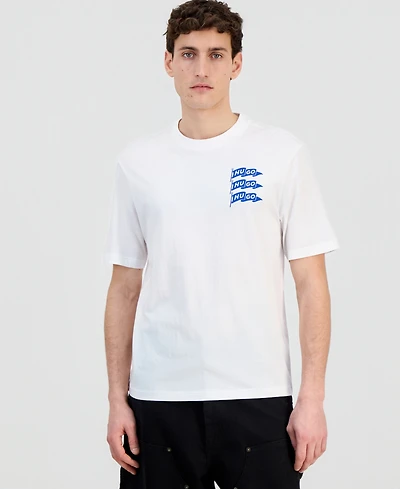Hugo Boss Men's Cotton Logo Crewneck T-Shirt