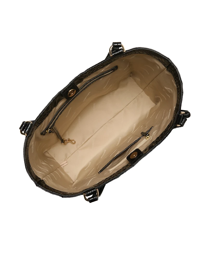 Brahmin Aliza Melbourne Large Leather Tote