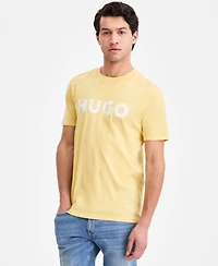 Hugo Boss Men's Cotton Logo Crewneck Short-Sleeve T-Shirt