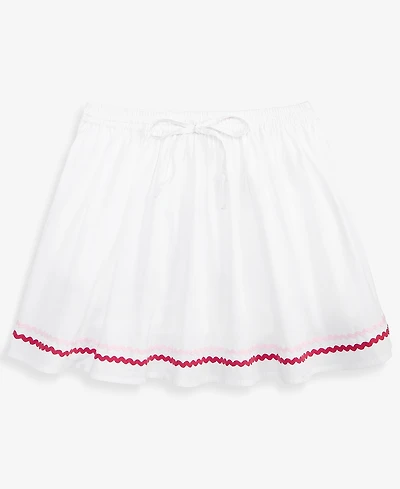 CeCe Girls' 6-8 Rik Rak Cotton Skirt