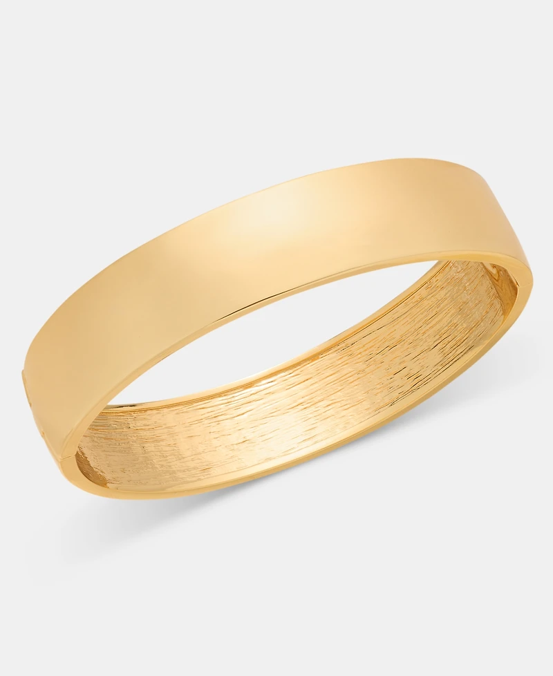 Lauren Ralph Lauren Gold-Tone Sculptural Bangle Bracelet