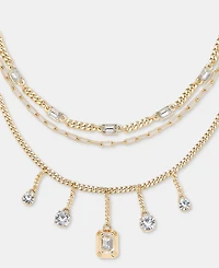Karl Lagerfeld Paris Stone Multi-Row Necklace