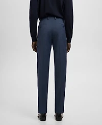 Mango Men's Stretch Fabric Super Slim-Fit Suit Trousers