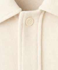 Mango Men's Buttons Wool Overshirt