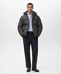 Mango Men's Short Water-Repellent Puffer Jacket