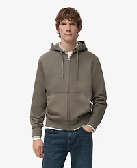 Mango Men's Zipped Hoodie