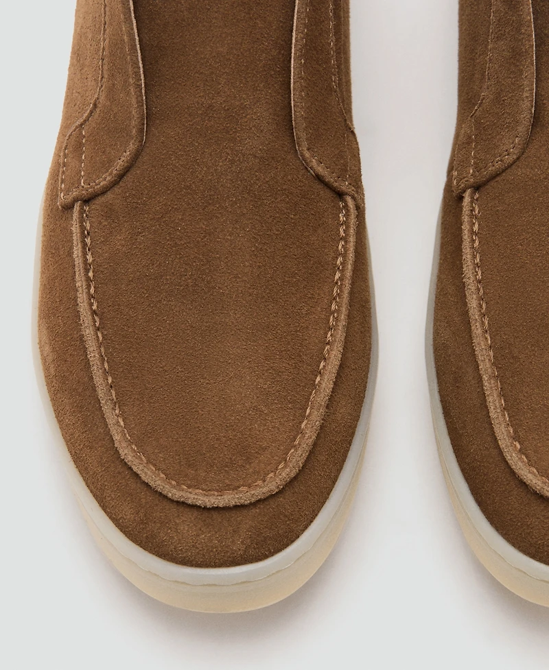 Mango Men's Suede Leather Ankle Boots