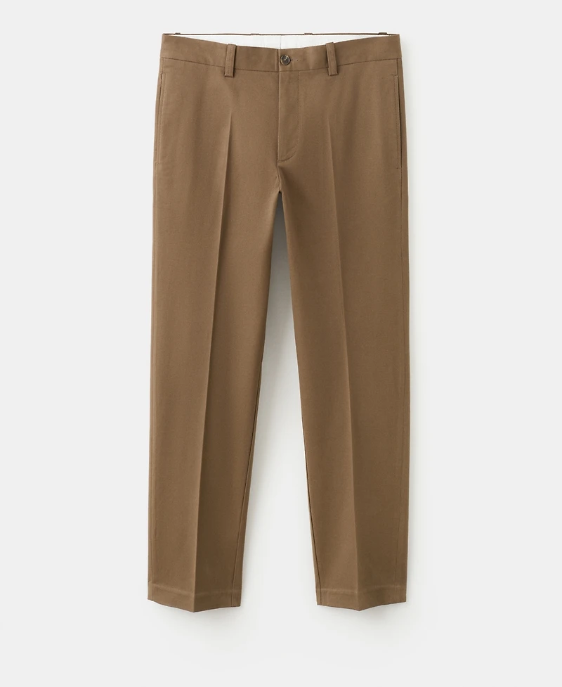Mango Men's Regular-Fit Cotton Pants