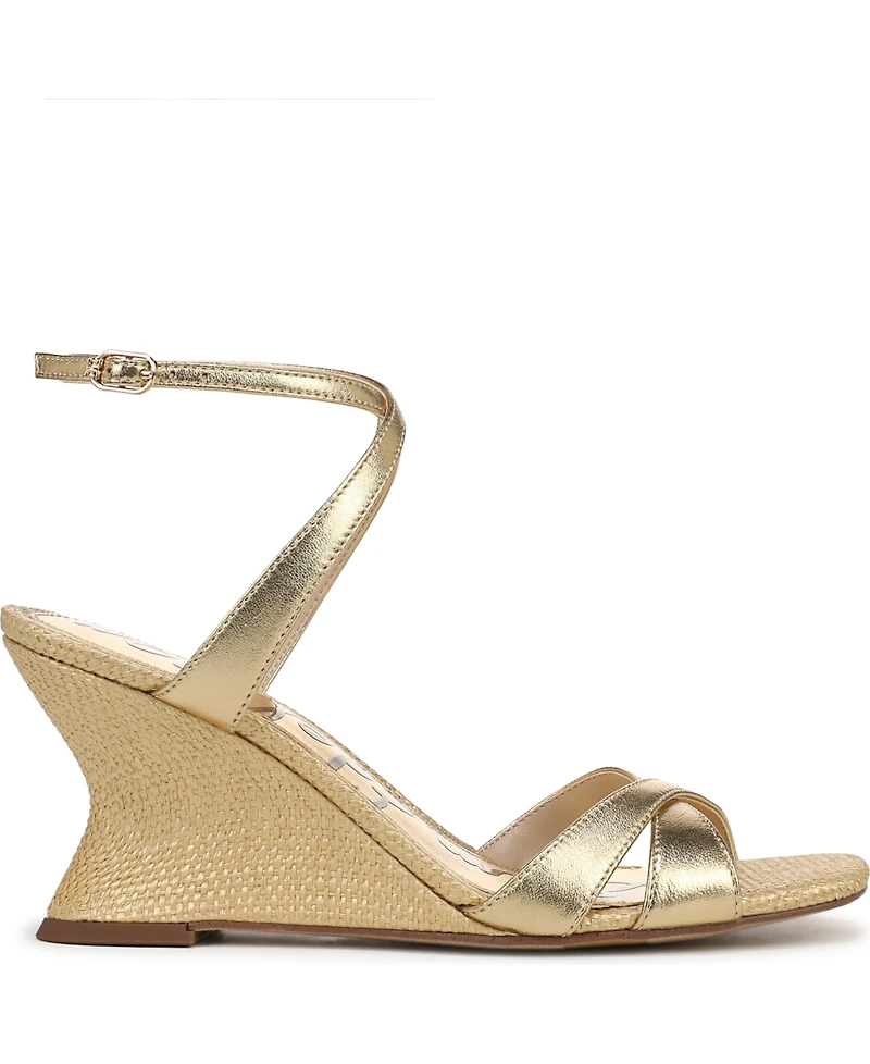 Sam Edelman Women's Davi Strappy Wedge Sandals