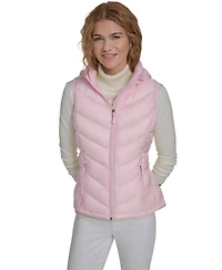 Charter Club Women's Packable Hooded Puffer Vest