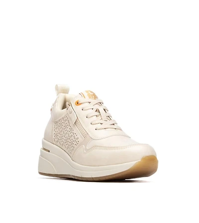 Xti Women's Refresh Collection Wedge Lace-Up Sneakers