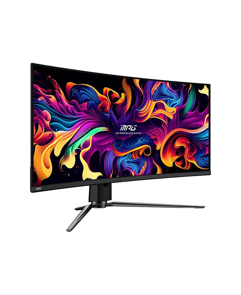 Msi Mpg 341CQPX Qd-oled 34.18" 21:9 Uwqhd 240Hz Curved Hdr Gaming Monitor, Metallic Black
