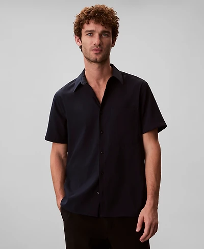 Calvin Klein Men's Classic-Fit Button-Down Shirt