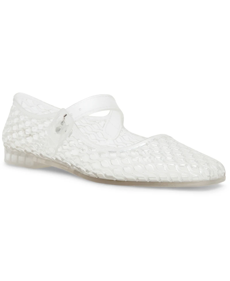 Dv Dolce Vita Women's Mulaney Jelly Buckle Mary Jane Flats