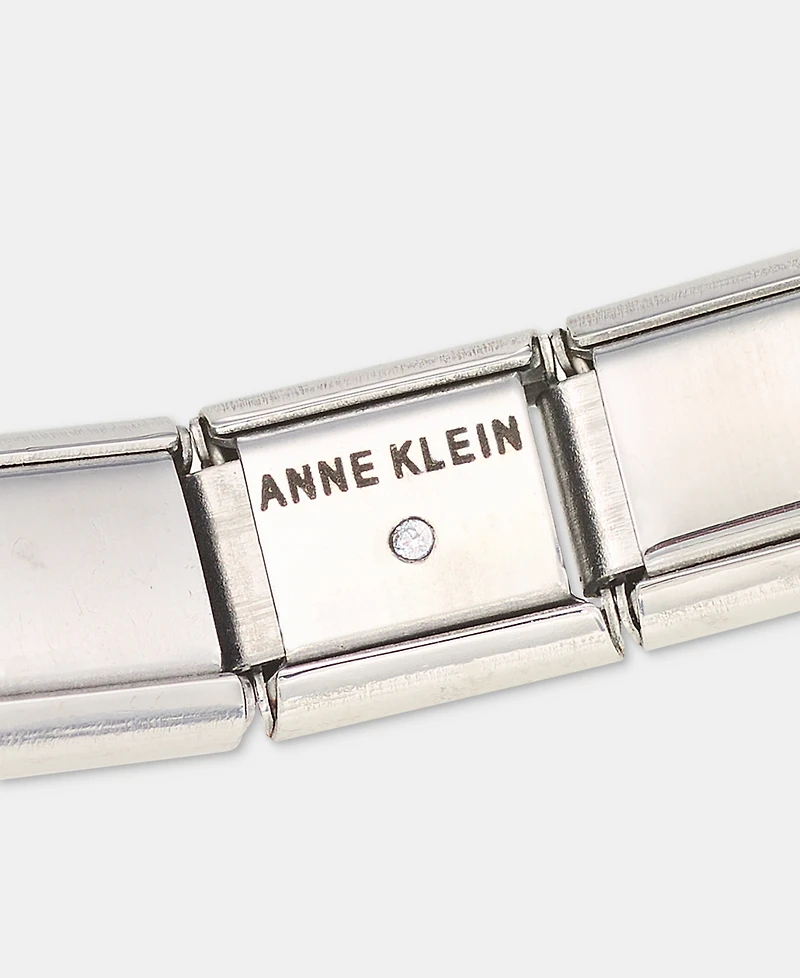 Anne Klein Lion Charm Stretch Bracelet
