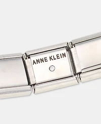 Anne Klein Lion Charm Stretch Bracelet