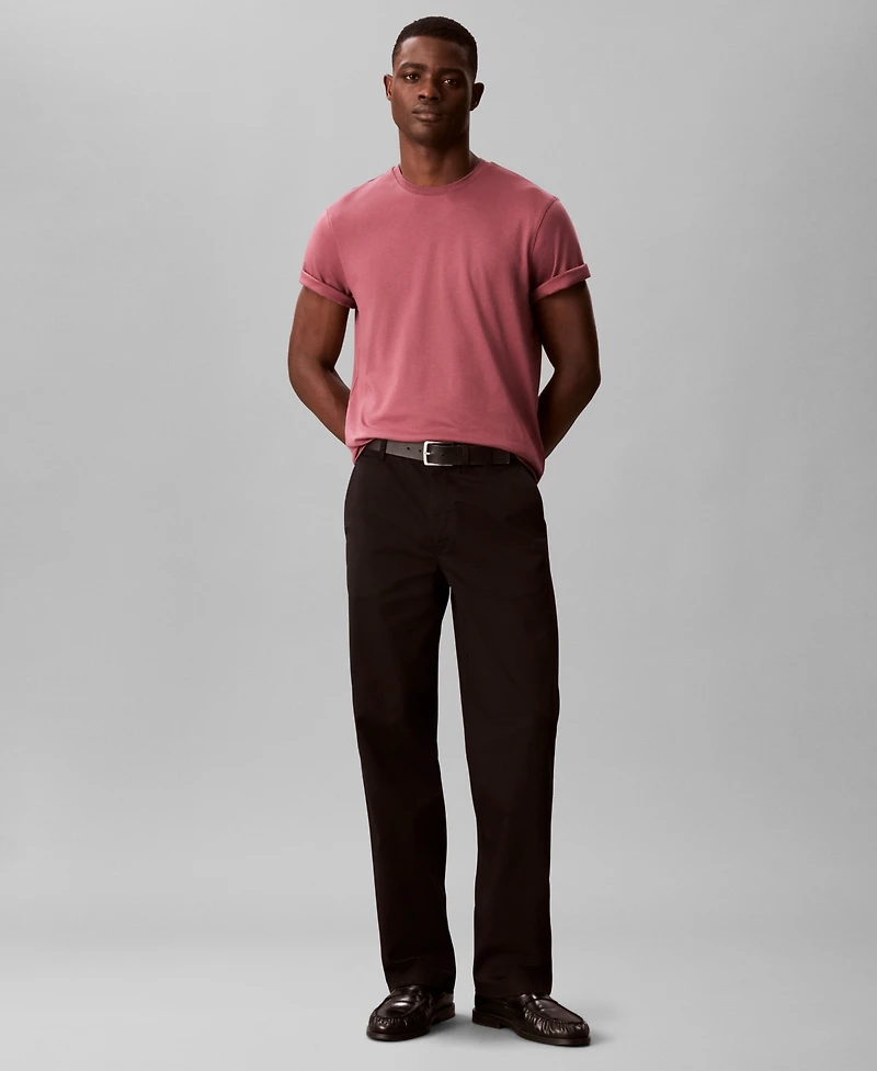 Calvin Klein Men's Short Sleeve Supima Cotton Interlock T-Shirt