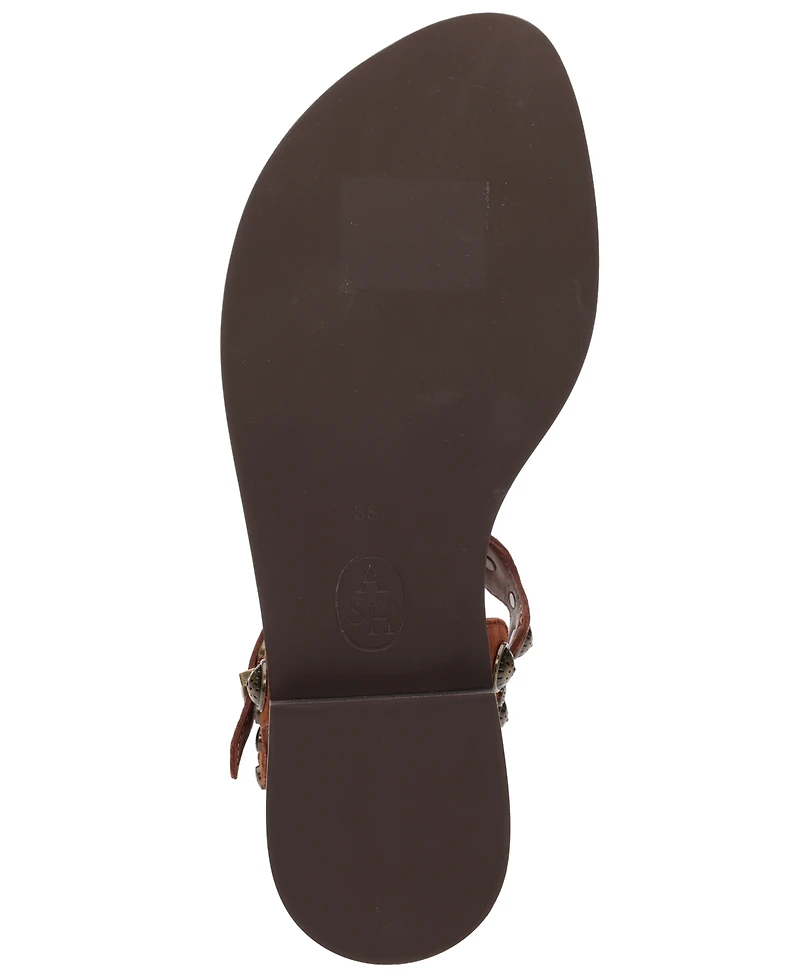 Ash Women's Phanny Round Toe Flat Sandals