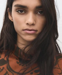 Mango Women's Paisley-Print Satin Dress