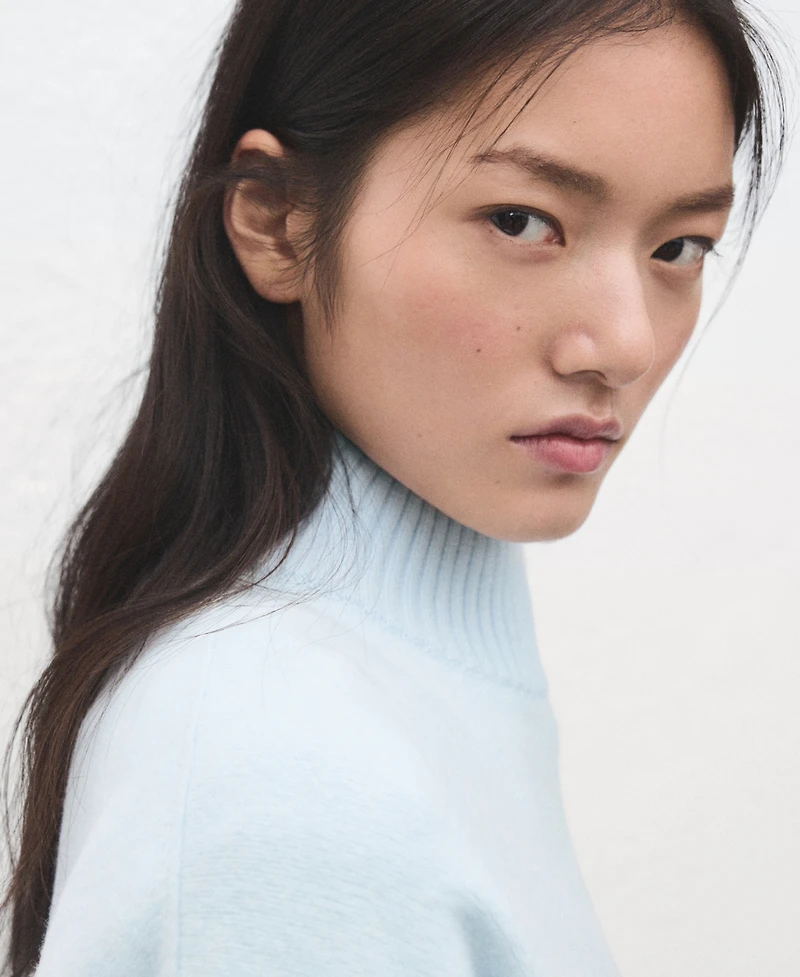 Mango Women's Slit Knitted Sweater