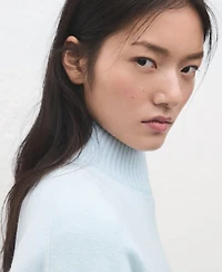 Mango Women's Slit Knitted Sweater