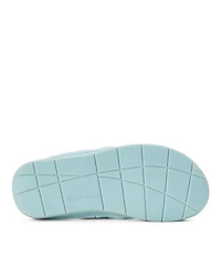 Dearfoams Women's Wrenley Terry Thong Flip Flop House Slipper