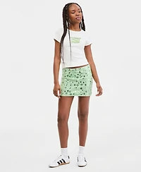 Madden Girl Juniors' Cotton Beaded Sardine Tee