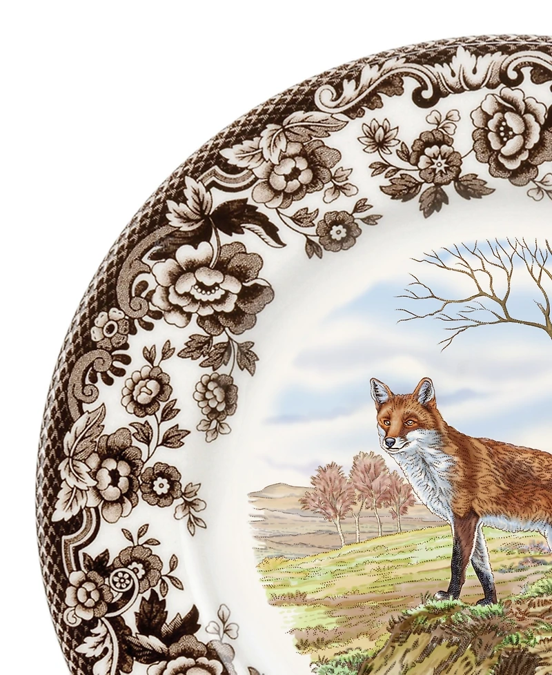 Spode Woodland Red Fox Salad Plate