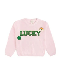 Sweet Wink Baby Girls Lucky Patch St. Patrick's Day Knit Sweater